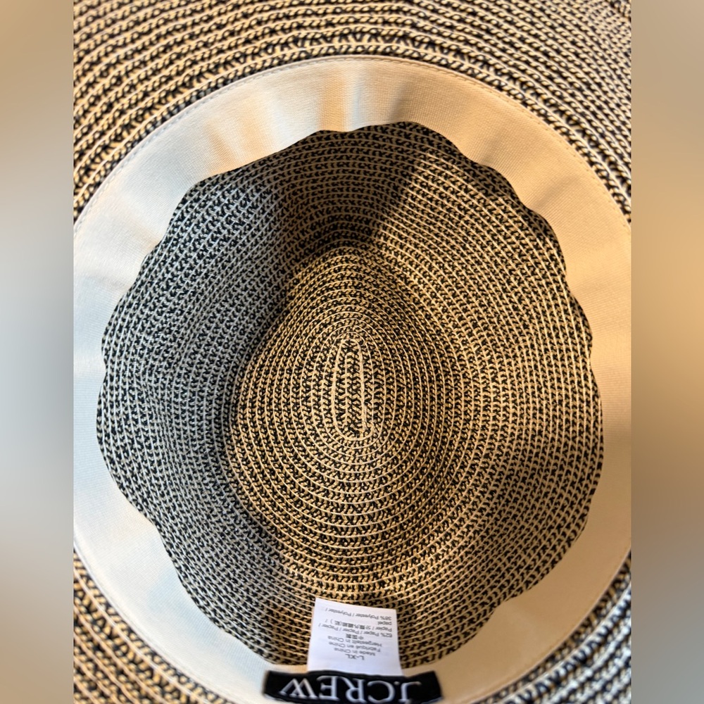 J. Crew Black and Tan Woven Hat - Picture 4 of 4